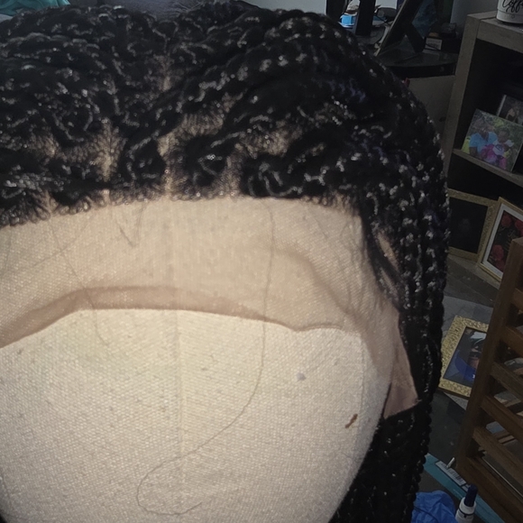 30 inch All lace cap Single braid lace front wig - Picture 4 of 4